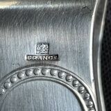 3183 – Christofle 20th century sugar bowl and tongs, this sugar bowl and tongs from the Maison