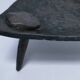 Brutalist metal pocket with patinated tripod