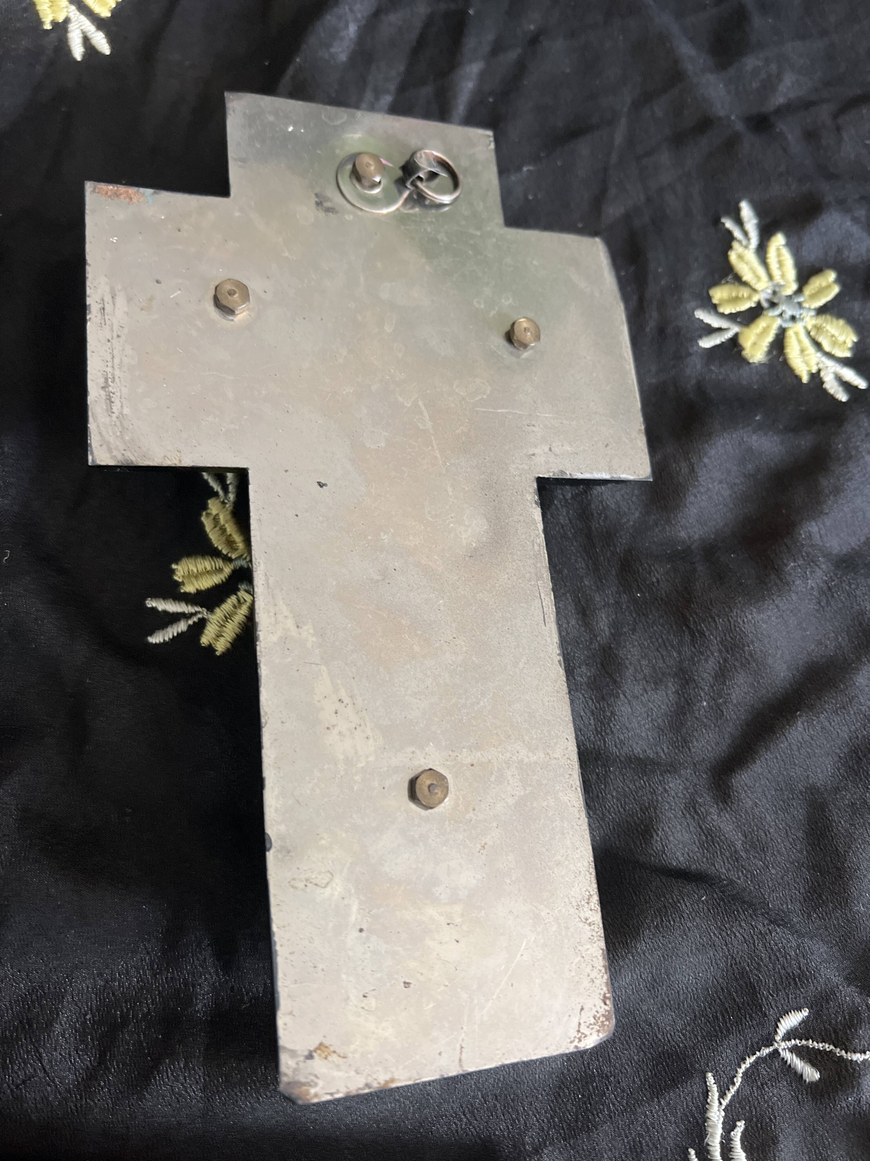 Black marble crucifix
