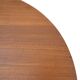 Vintage table with a round top and central base, 1950s.
