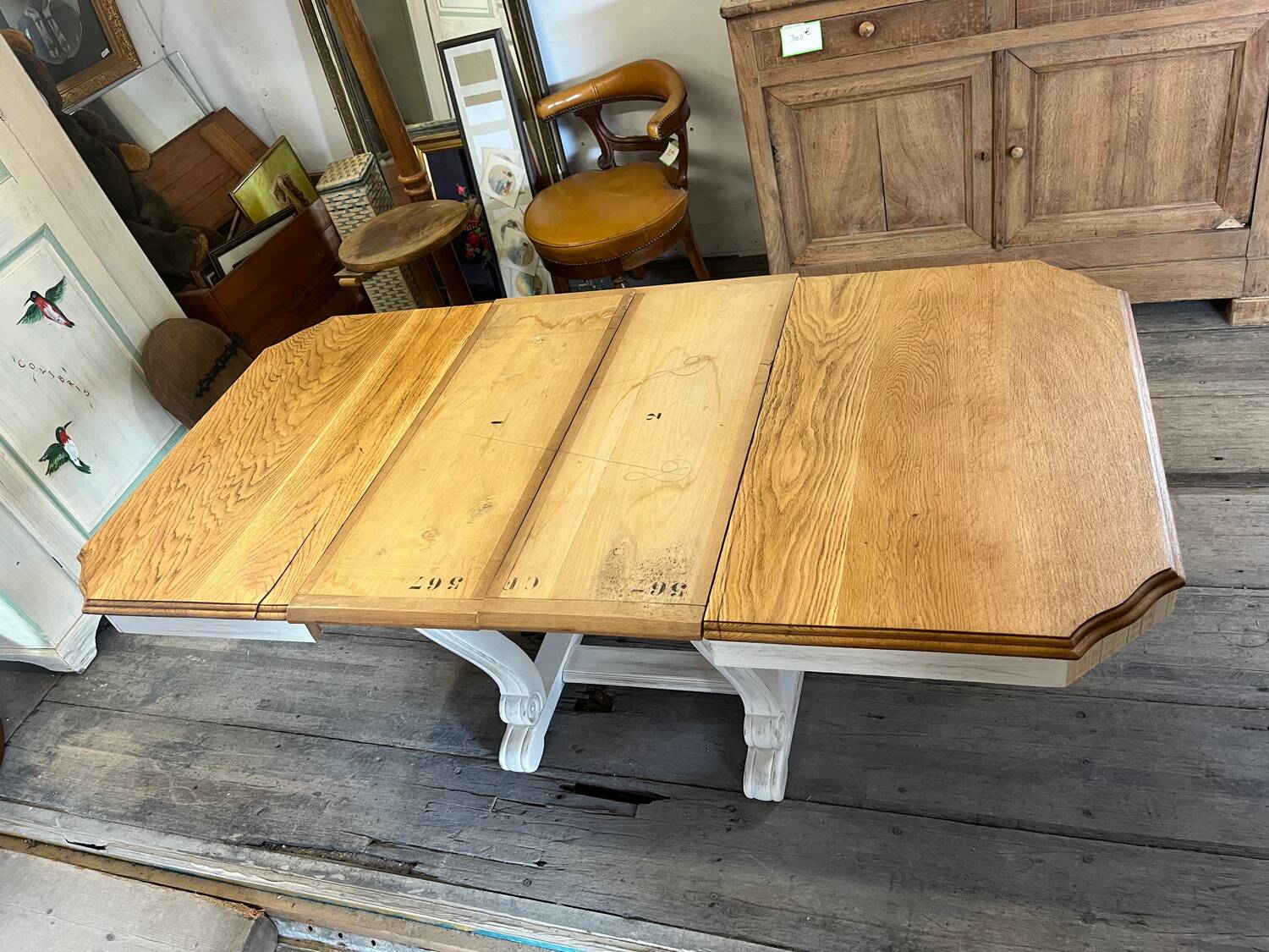 Table de salle à manger à rallonge