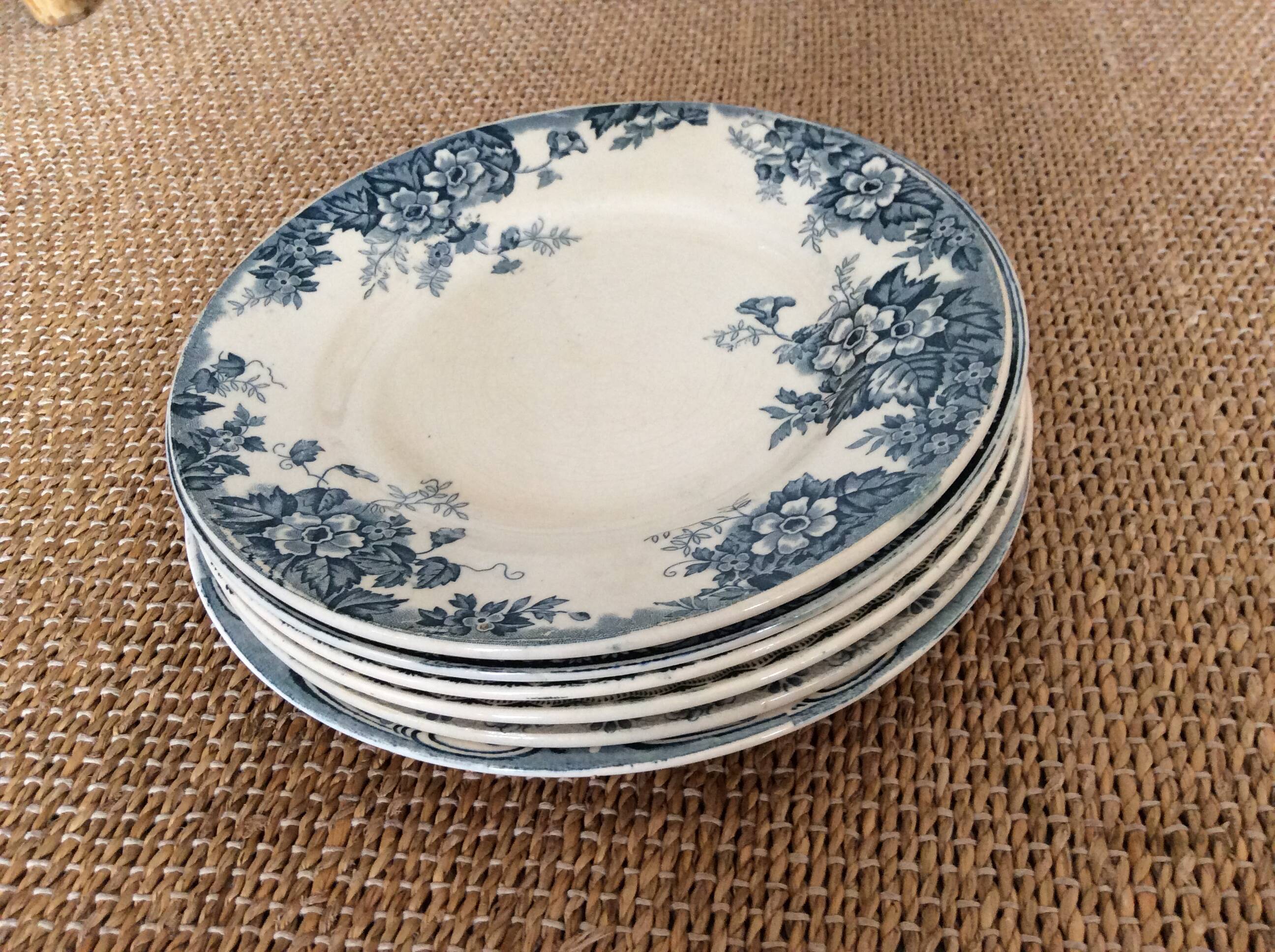 6 Terre de Fer flat plates