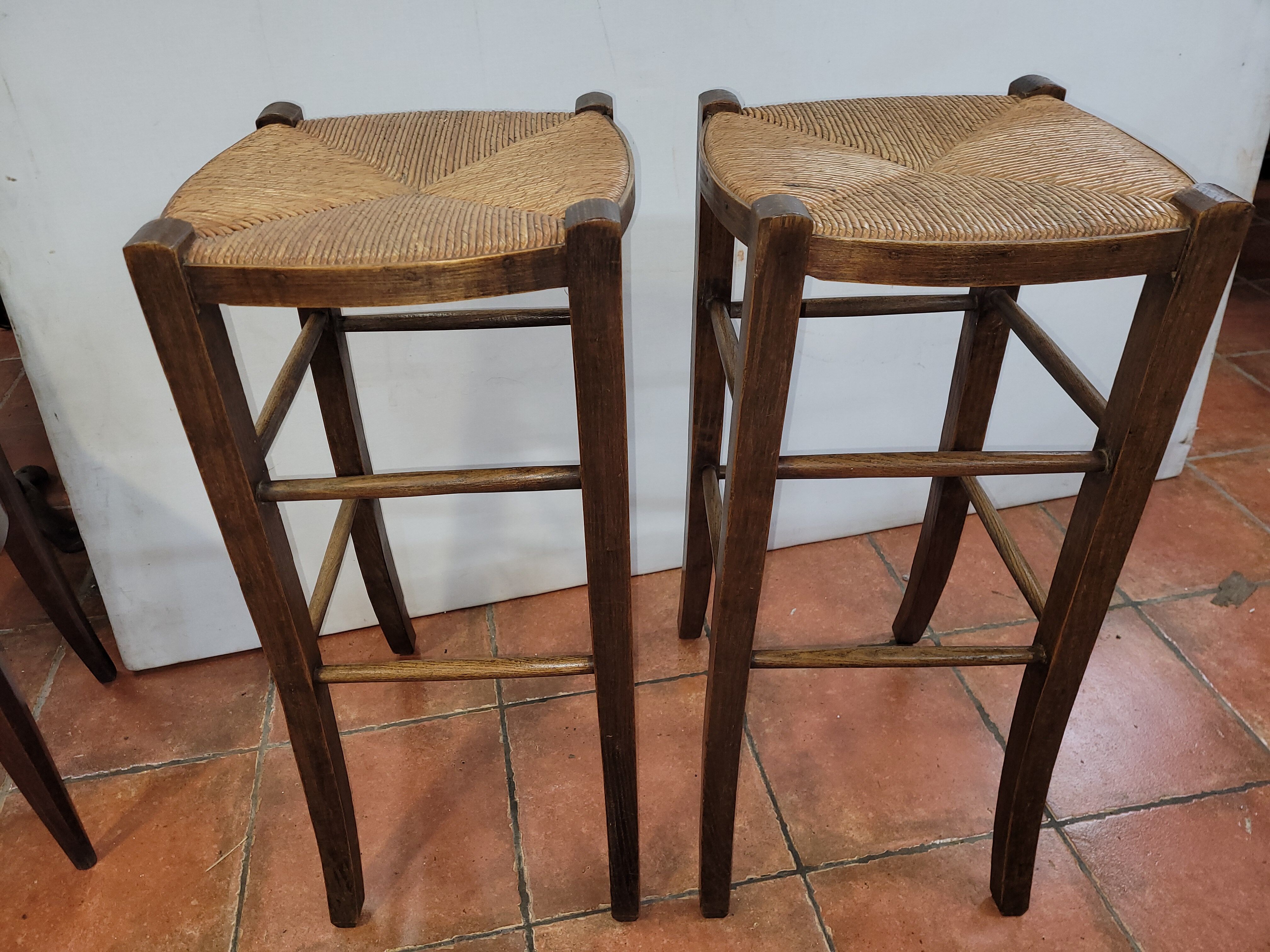 Pair of antique stools