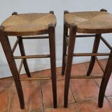 Paire de tabourets ancien