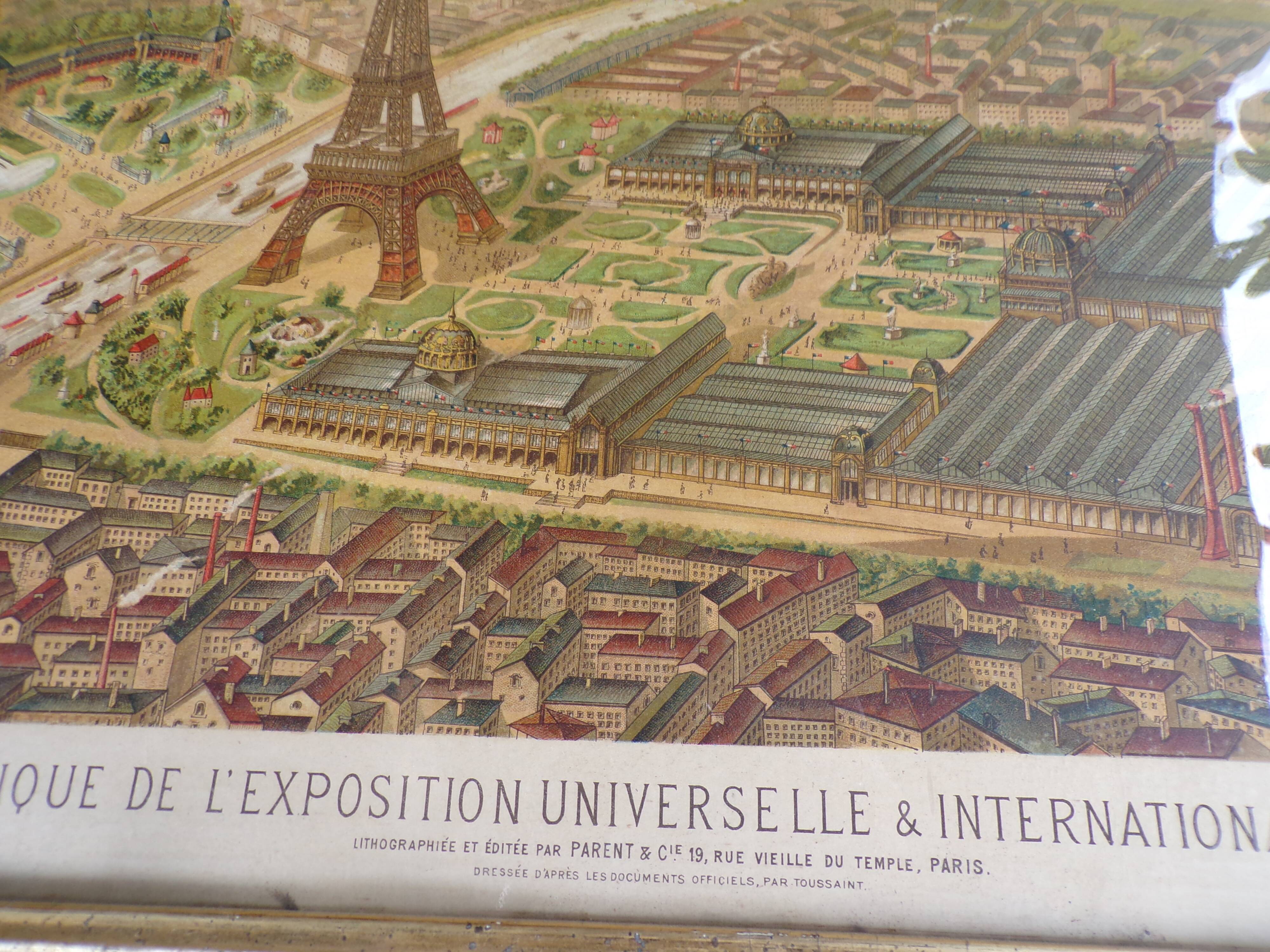 Exposition universelle of Paris - fair poster