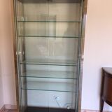 2 matching display cabinets