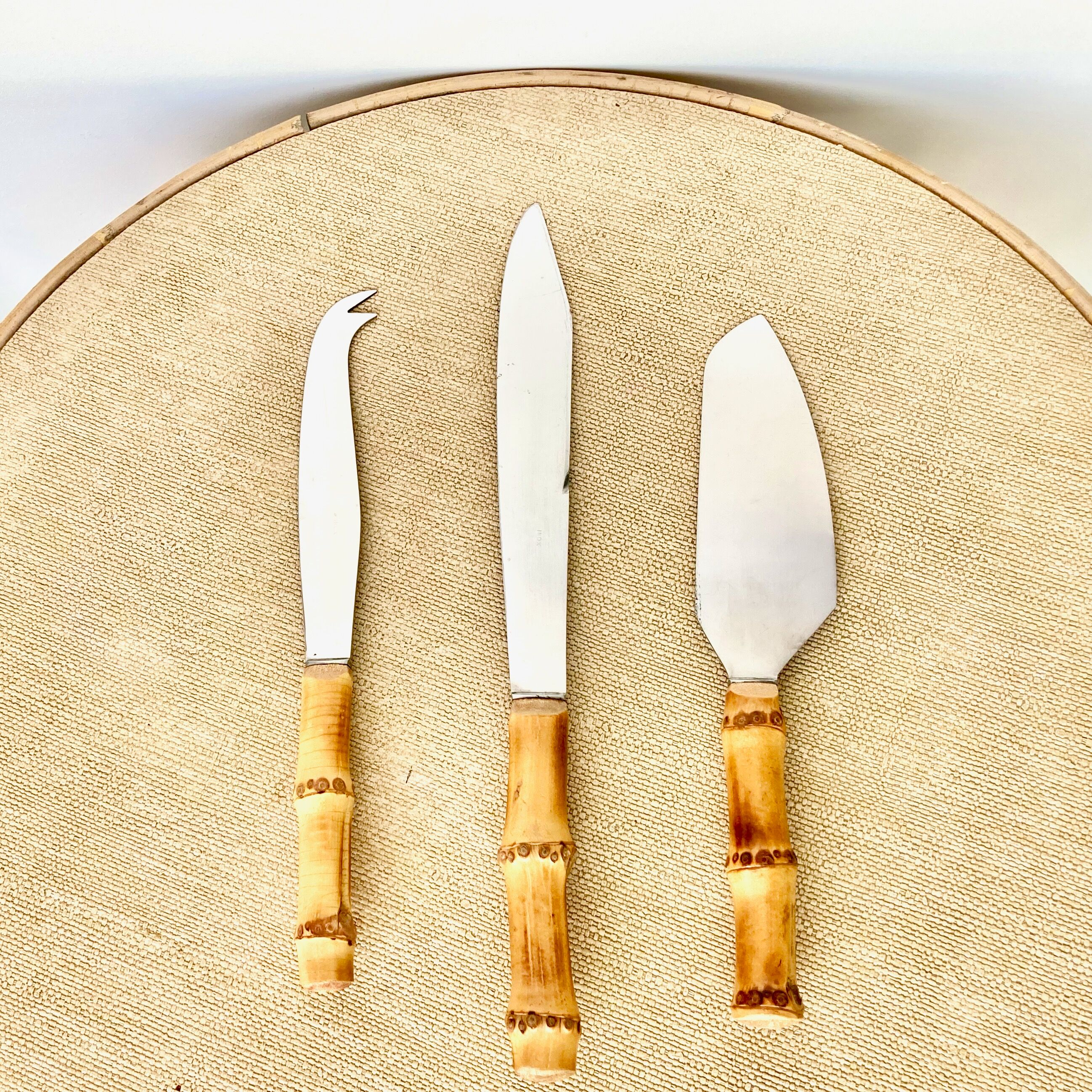 Bamboo serving cutlery