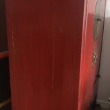 Red chinese cupboard