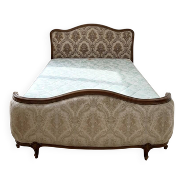 Lit Louis XV vintage en bois