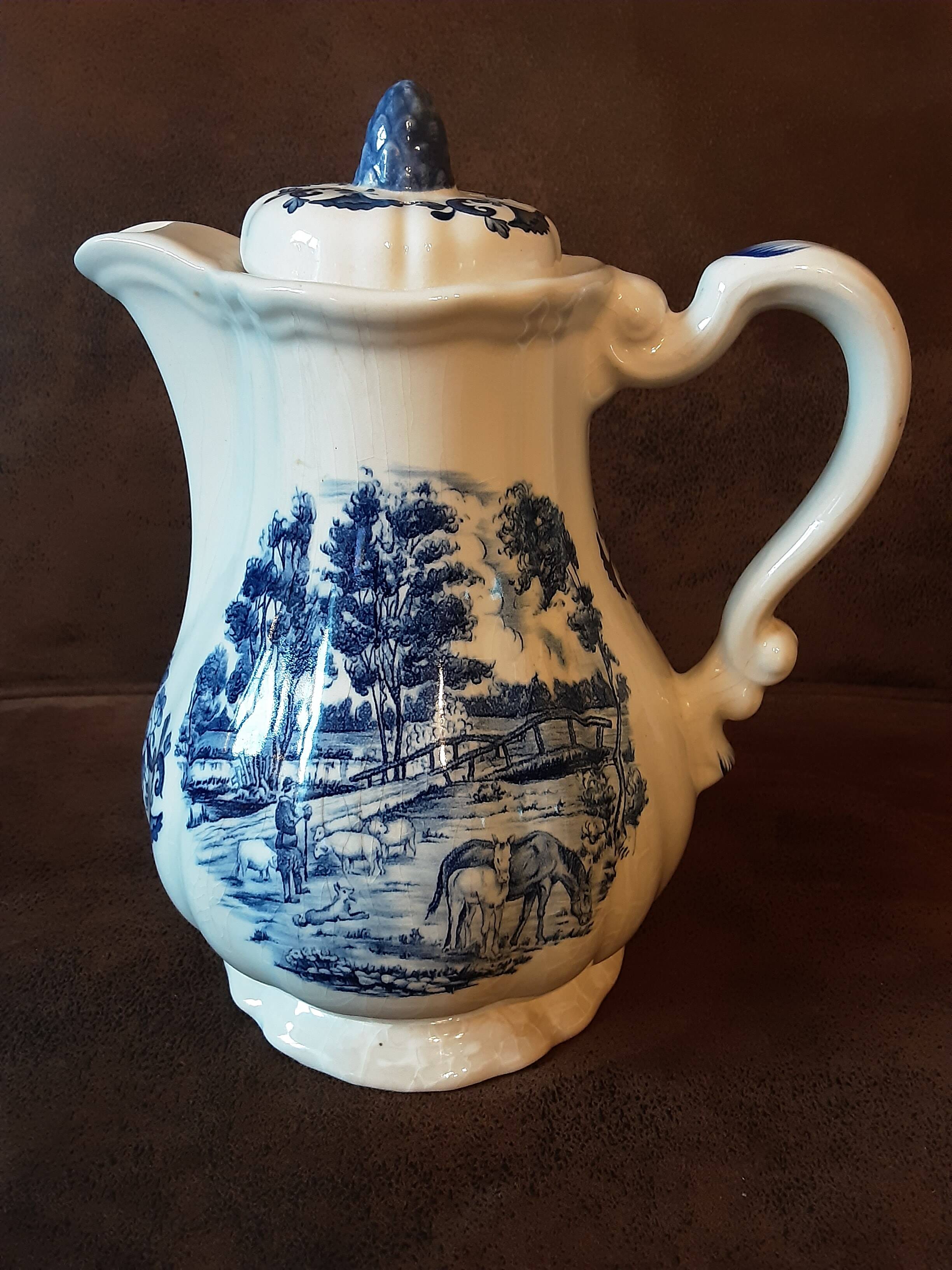 Sarreguemines Derby coffee maker