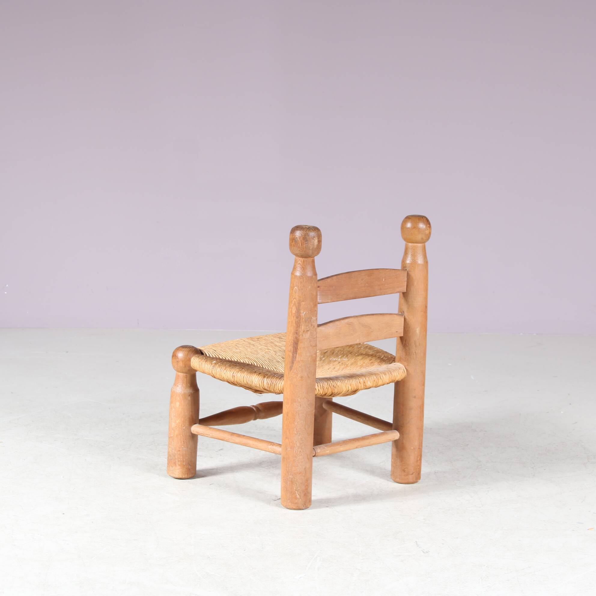 1950s French fire side chair