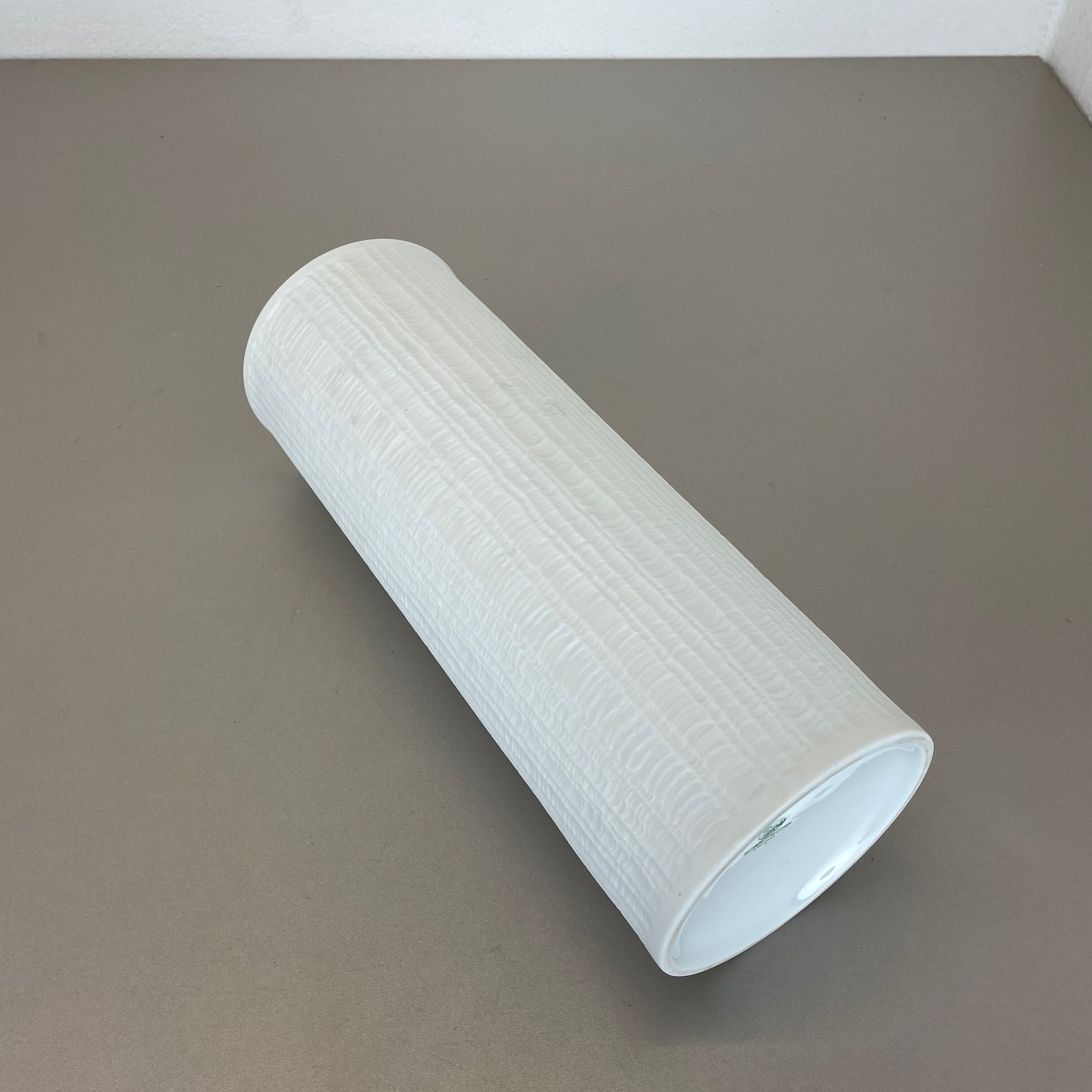 Large 32cm Op Art Vase Vase Heinrich Fuchs for Hutschenreuther, Germany, 1970s