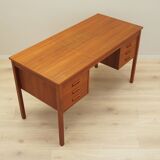 Teak desk, Danish design, 1970s, production: Denmark