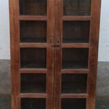 Wooden glass cabinet