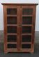Wooden glass cabinet
