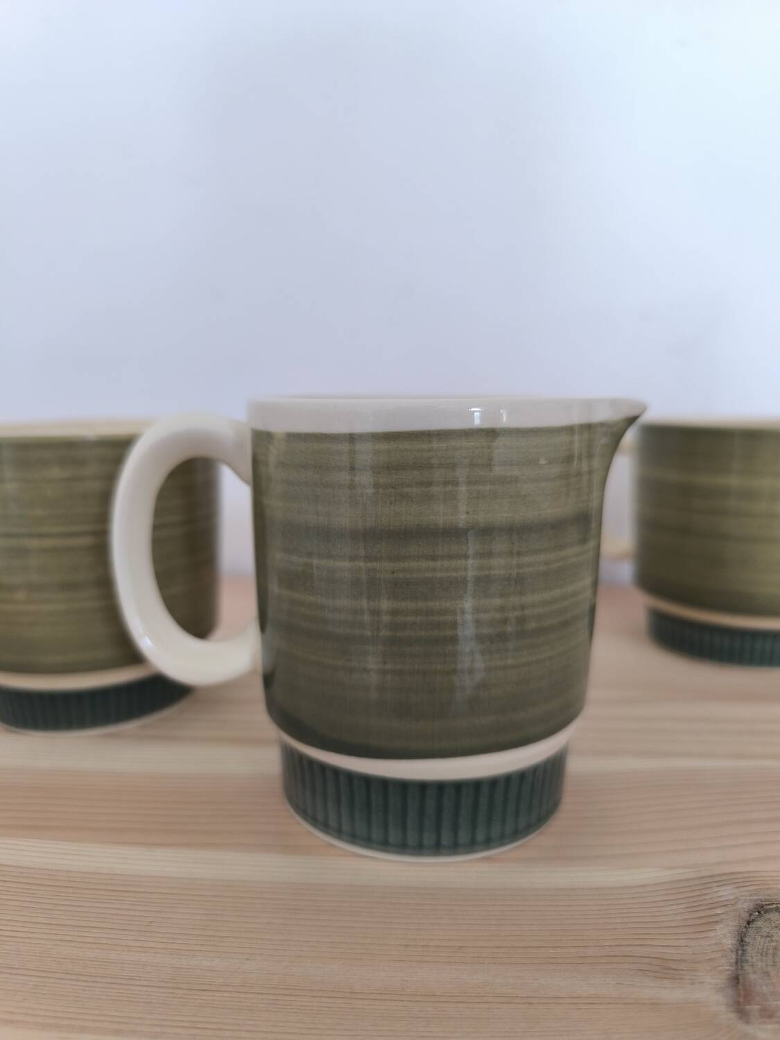 Japanese earthenware coffee service