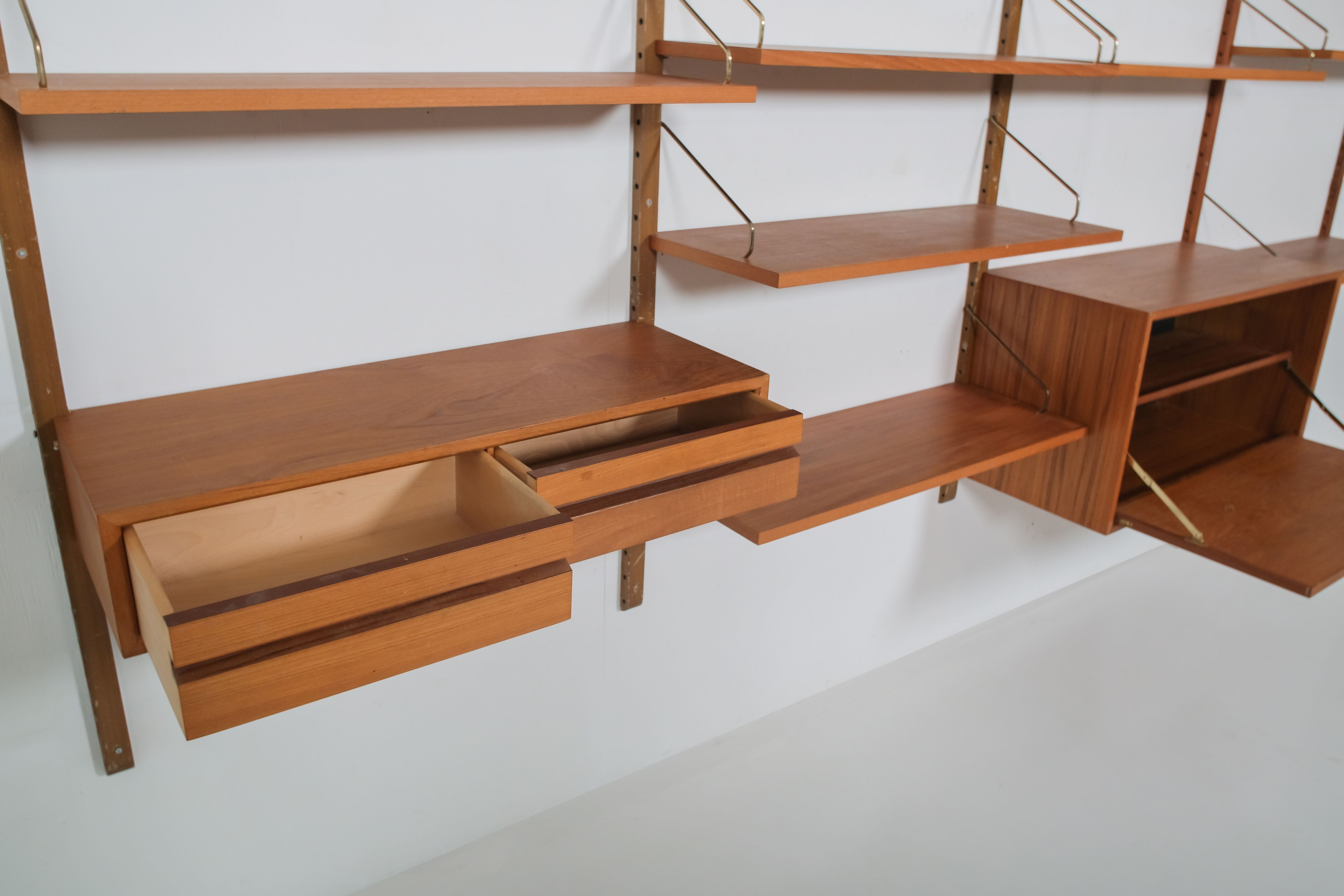 Poul Cadovius Teak 'Royal' System, 1960s