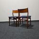 Paire de chaises à manger en teck vintage