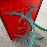 Metal garden table
