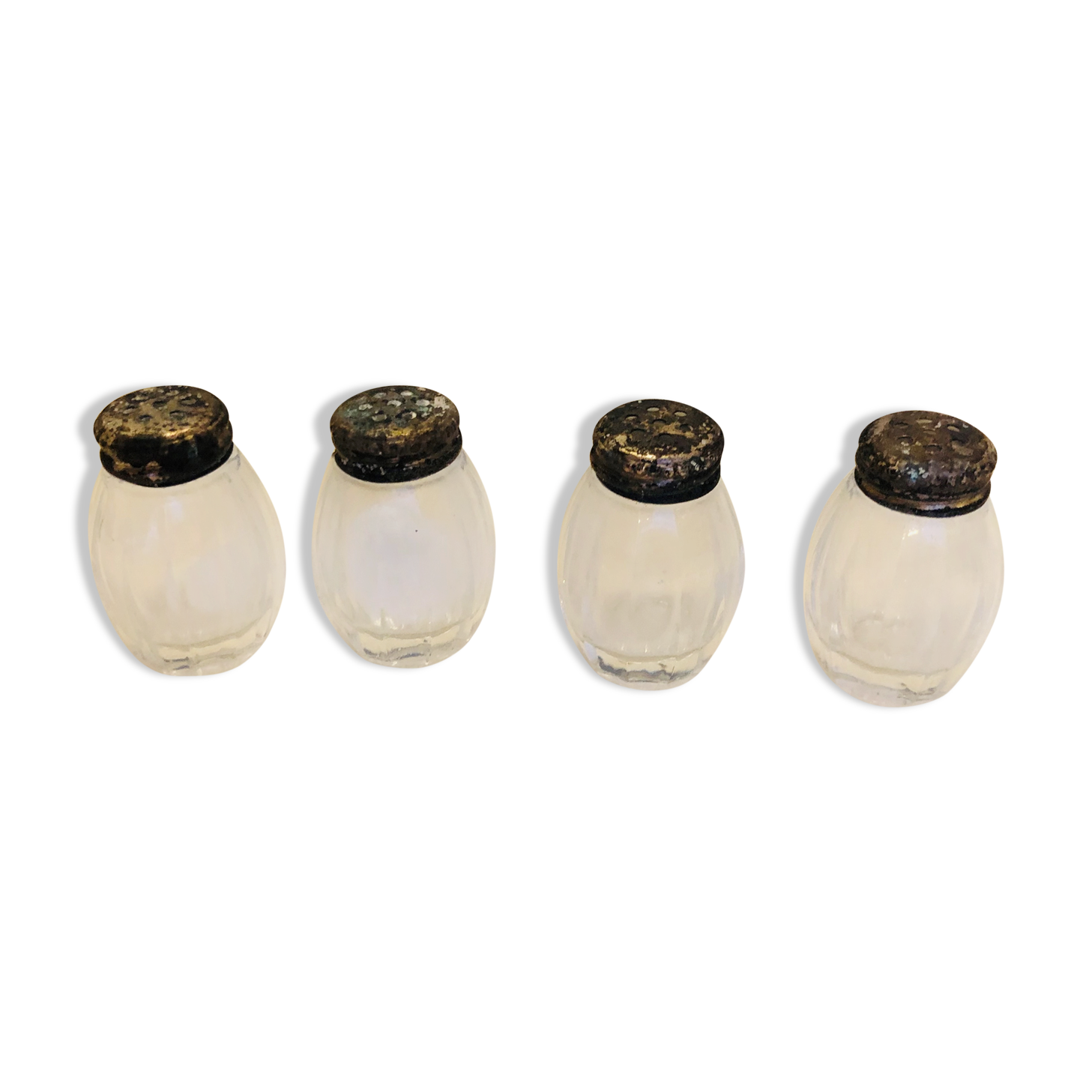 Set of 4 Christofle salters