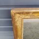 Gilded carved wooden mirror