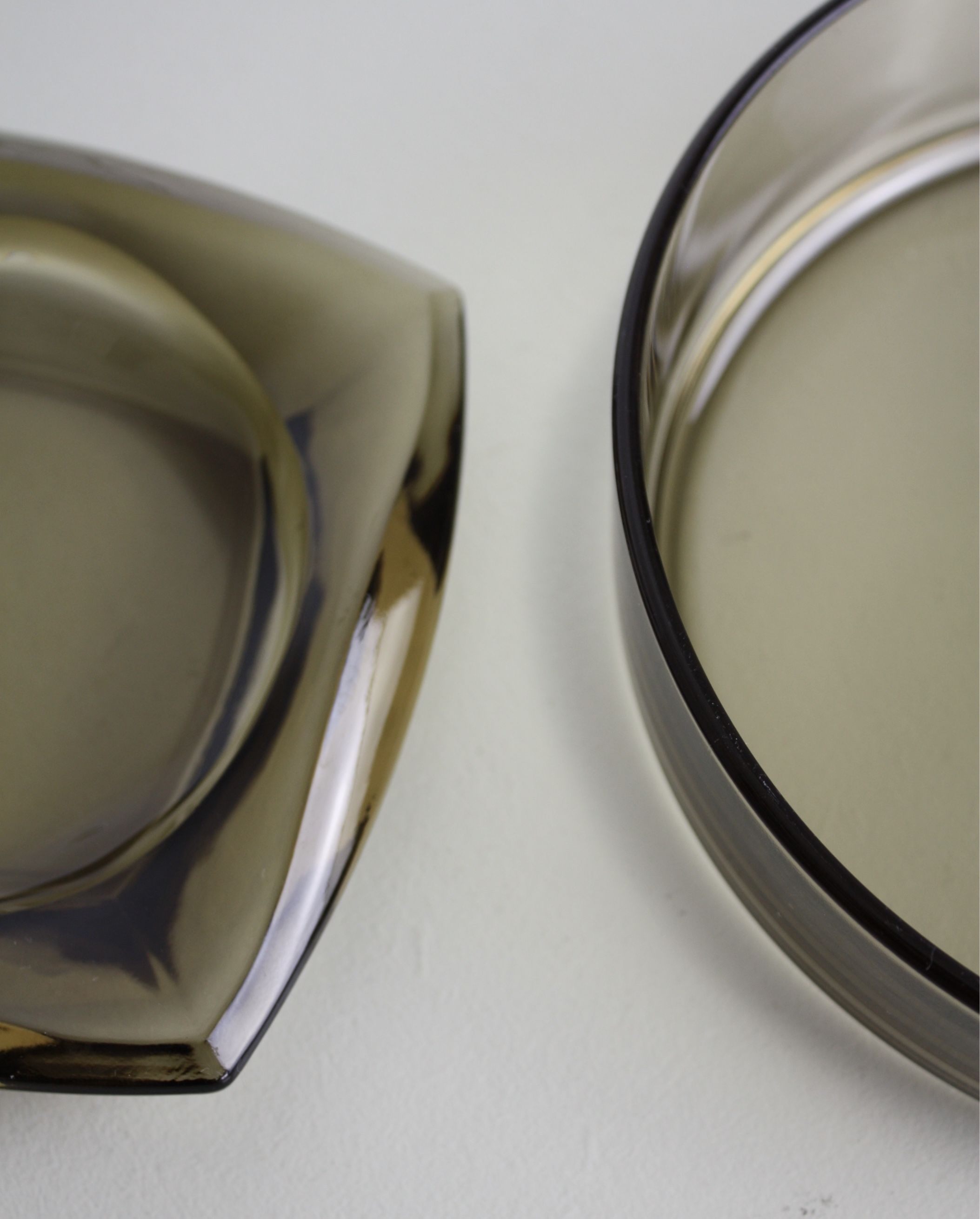 Henkel smoked glass bowl or empty pocket