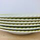 Set of 6 vintage hollow plates in earthenware
