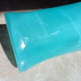 Light aqua murano glass vase