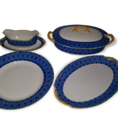 Set of dishes in porcelain from Limoges 1910