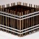 Jardinière « Fioriera » moderniste italienne attribuée à Romeo Rega – Laiton, chromoly