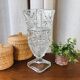 Vase en verre taillé, années 50