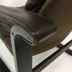 Mid-century design OY BJ Dahlqvist AB Dark Brown Leather safari lounge chai