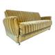 Canapé 2 places, daybed vintage couleur champagne