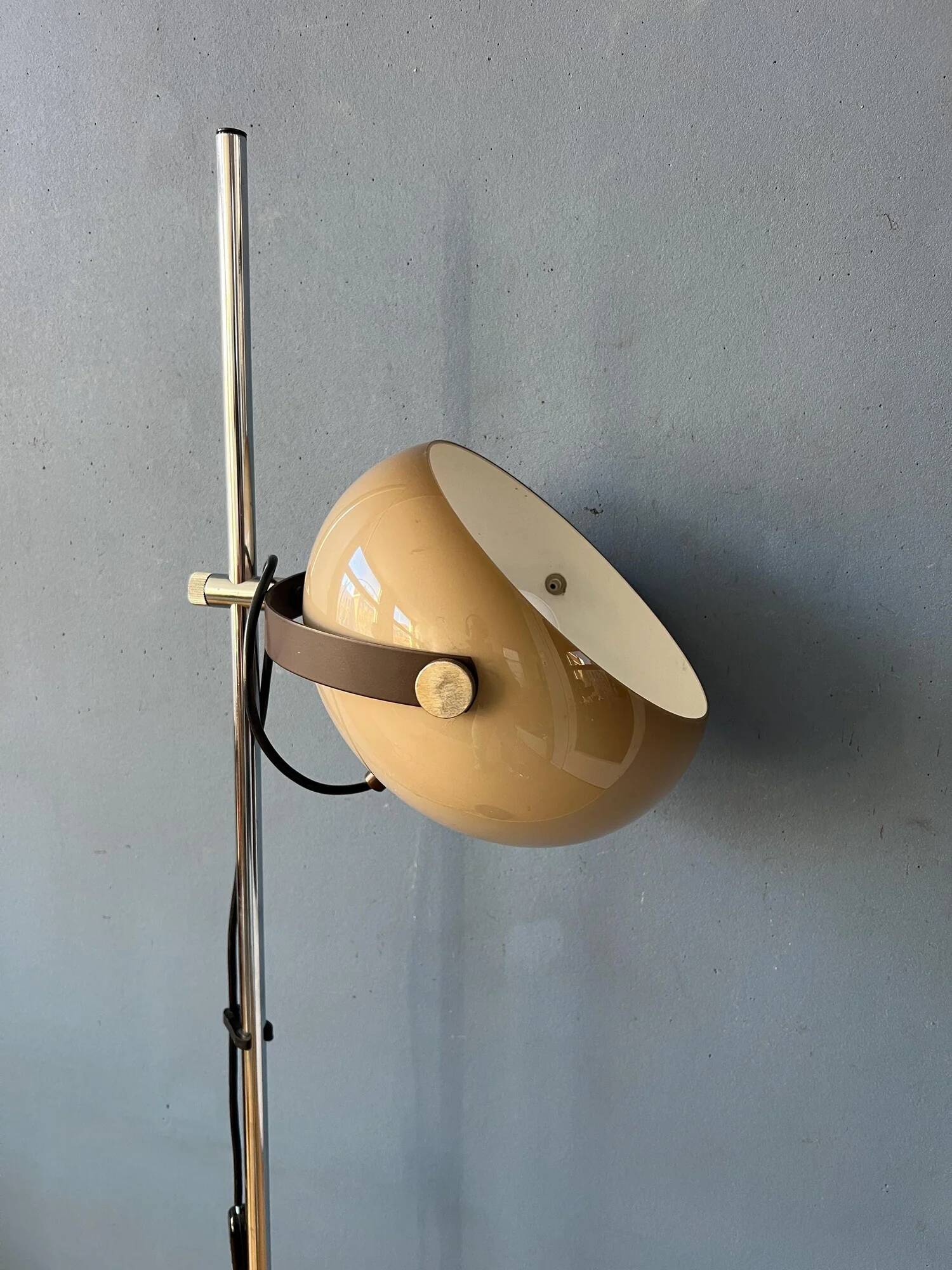 Lampadaire champignon vintage Herda space age