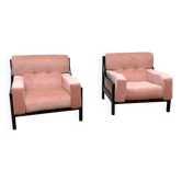 Set of two Italian lounge chairs