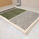 Handmade artisanal Moroccan Atlas rug made from natural wool.