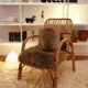 1960s rattan armchair