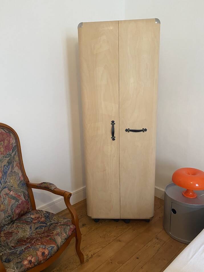 "Shell" trunk by Ulbald Klug for Rothlisberger