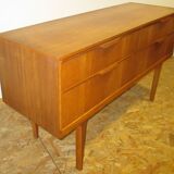 Teak dresser 4 drawers