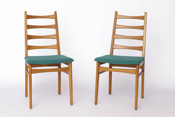 Chaise de salle à manger vintage des années 1960/70 (1/3), style allemand moderne du milieu du siècle.