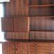 Danish wall bookcase by Thygesen and Sorensen in rosewood, 1960
