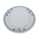 Sarreguemine white porcelain round dish
