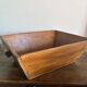 Large vintage wooden dough trough – 65 × 50 cm