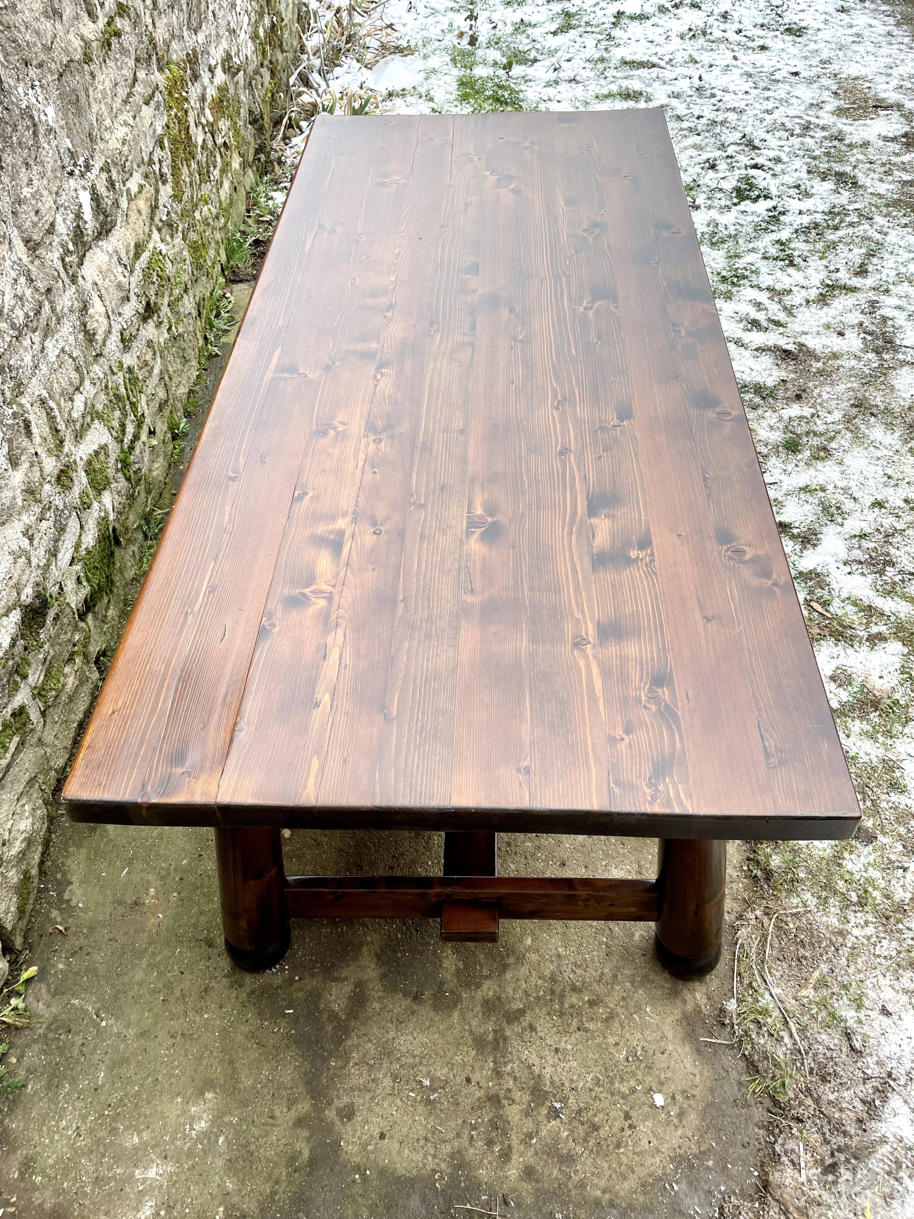 Brutalist table Georges Robert 1950