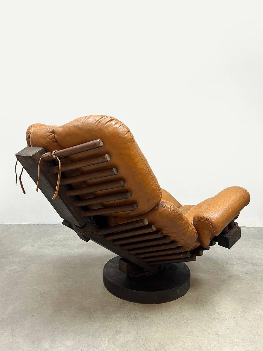 Vintage rare Koala lounge chair O.F. Blaha 1960s