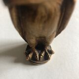 Napoleonic eagle sculpture in gilded bronze