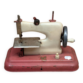 Small pink sewing machine