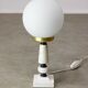 Vintage Italian Table Lamp in Brass and Marble, 1960s