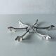 6 vintage dachshund shaped knife holder