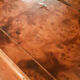Napoleon III elm magnifying glass box